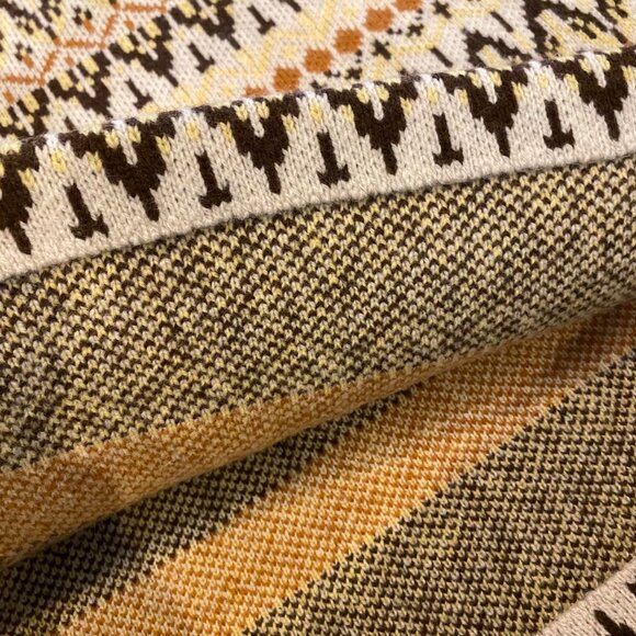 Levi's Vintage Boat Neck Sweater Men Size L Jacquard Knit Wool Blend NWT - Picture 9 of 11